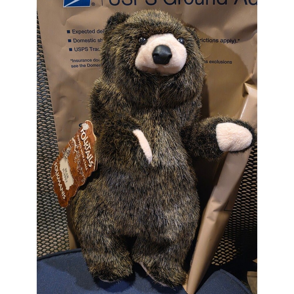 Folkmanis "Folktails" Bear Hand Puppet Brand New